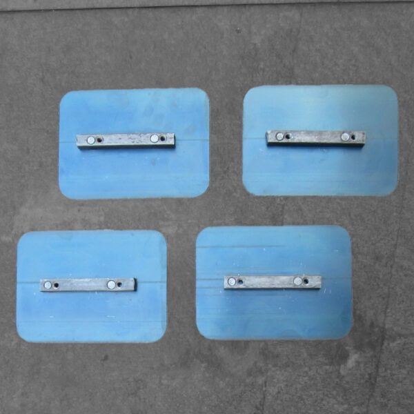 Set Aspas Acero Azul Alisadora Eléctrica 50cm<br><br><br><p class="carrosel_style">TZH002-L</p> - Imagen 3