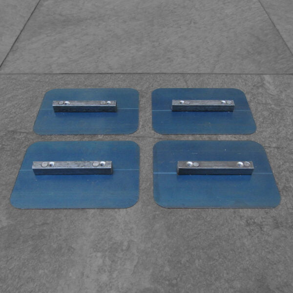 Set Aspas Acero Azul Alisadora Eléctrica 50cm<br><br><br><p class="carrosel_style">TZH002-L</p> - Imagen 5