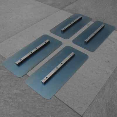 Set Aspas Acero Azul Alisadora Hormigón 36 Pulgadas TZH003-L