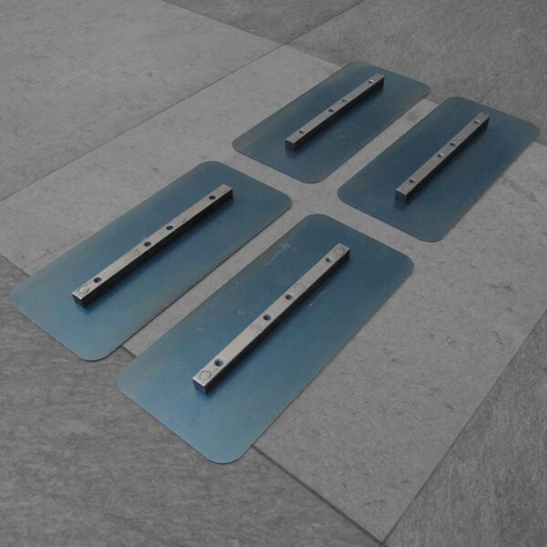 Set Aspas Acero Azul Alisadora Hormigón 36 Pulgadas TZH003-L