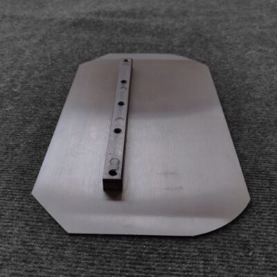 Detalle de Aspas Acero por debajo para Alisadora de Pavimento TZH005