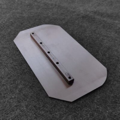Detalle de Aspas Acero por debajo para Alisadora de Pavimento TZH005