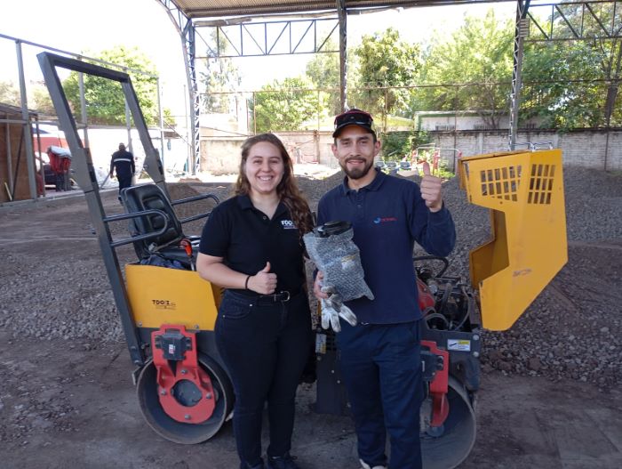 Rodillo compactador vibratorio ventajas frente a herramientas compactadoras